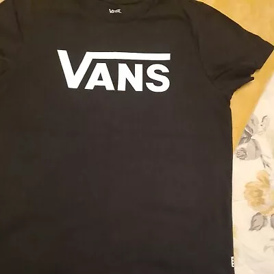 Buy Ladies Vans T Shirt Med • 2£