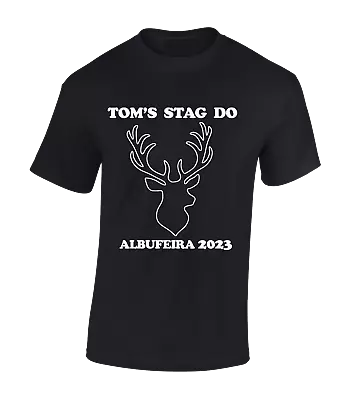 Buy Stag T Shirts Holiday Tops Stag Do Tee Shirt Top Funny Rude For Groom Cool • 10.99£