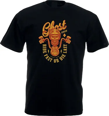 Buy Ghost Rider T-Shirt, Ride Fast Or Die Last Shirt, T-Shirt Unisex Tee Top • 10.99£