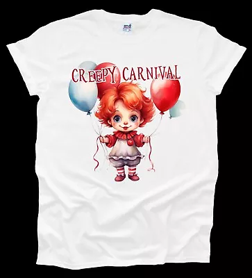 Buy Halloween Creepy Clown Carnival Cute Witch Boy Or Girl MESSAGE ME THE SIZE UK • 7.99£