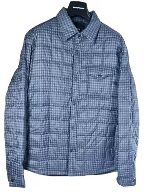 Buy Uniqlo Padded Jacket Black And Grey Check Pattern Mens Size XL Used • 24.99£