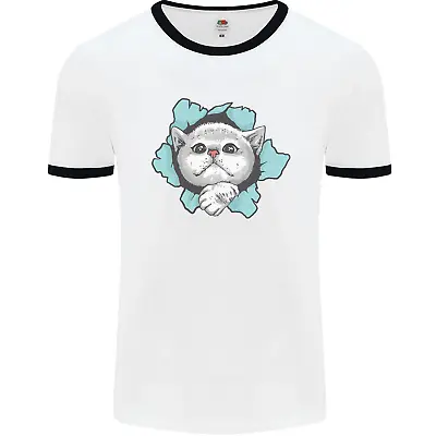 Buy Cat Hole Mens Ringer T-Shirt • 9.99£