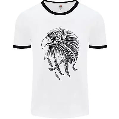 Buy Eagle Ornithology Bird Of Prey Mens Ringer T-Shirt • 8.99£