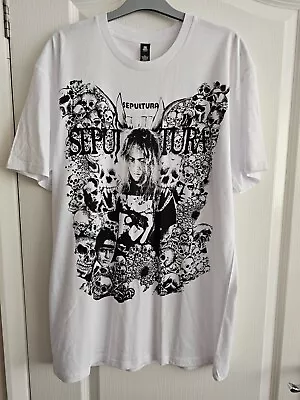 Buy Sepultura - As Colour White T-shirt  *rare* Adult Size Large • 15.99£