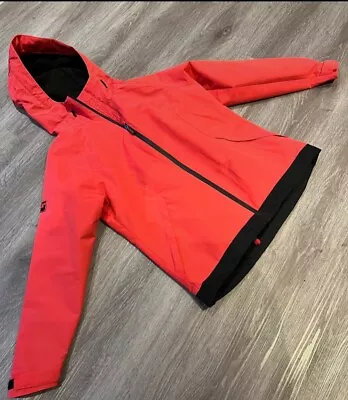 Buy Superdry Elite Womens Windcheater Coral Pink Red Size 14 Large WindBreaker • 29.99£