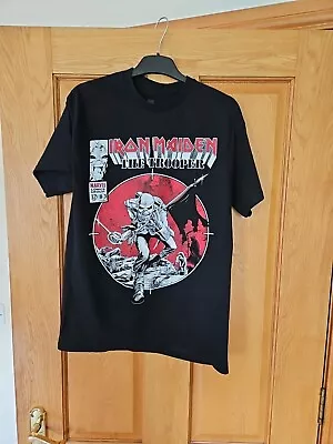 Buy Iron Maiden X Marvel Collection - The Trooper - T-Shirt - Size Medium • 15£