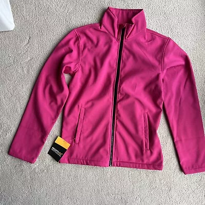 Buy Regatta Professional Hot Pink Zipped Jacket Size Small TRA628 BNWT • 4.99£