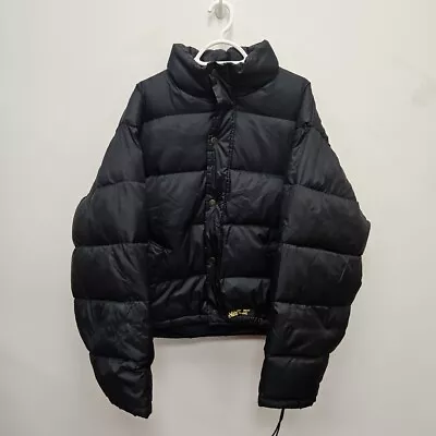 Buy Dr Martens Vintage Y2k Black Down Puffer Chunky Airwair Zip Jacket Size Large • 99.99£