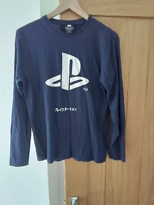 Buy Playstation Long Sleeve Shirt Medium • 3.50£