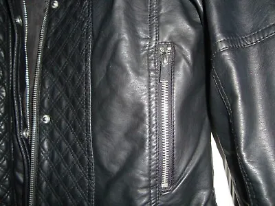 Buy Ladies Faux Leather Jacket - Sz10 • 5£
