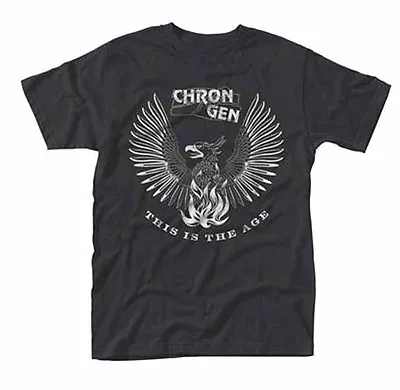 Buy Chron Gen 'This Is The Age' T Shirt - Official Band Merch  * SALE SMALL £9.99 • 9.99£