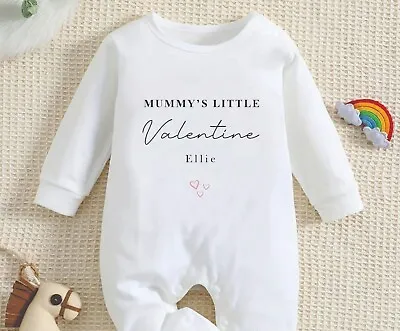Buy MUMMY's Little Valentines Baby Girl / Boy Outfit First Valentines 1st Valentine • 12.99£