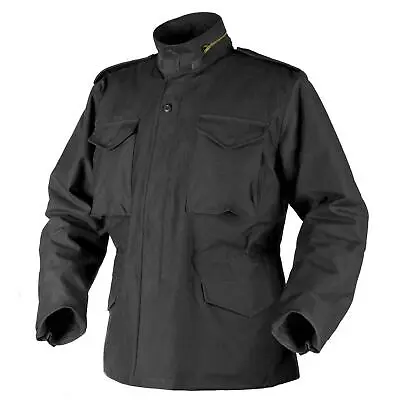 Buy Helikon M65 Jacket Nyco Sateen Black Warm Cold Weather Padded Liner M65-NY-01 • 85.44£