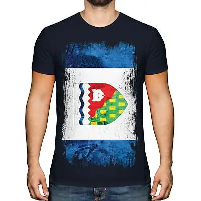 Buy Northwest Territories Grunge Flag Mens T-shirt Tee Top Gift Shirt Clothing • 9.95£