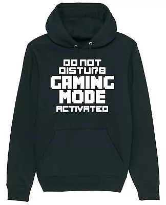 Buy Do Not Disturb Gaming Mode Activated Hoodie Funny Video Games Gamer Gift • 17.95£