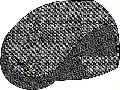Buy Guinness GreyTweed Flat Cap Available In Medium And Large Official Merchandise • 18.99£