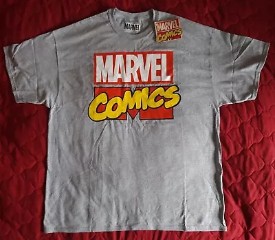Buy Marvel Comics T Shirt 2XL In Grey. BNWT. • 5.99£