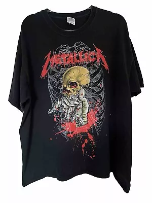 Buy Vintage 2003 Metallica Shirt Size XL Heavy Metal Rock Band Tour Festival • 30£