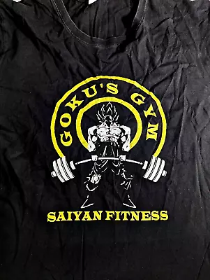 Buy Dragon Ball Z Goku's Gym Saiyan Gitness T-Shirt XL • 10£