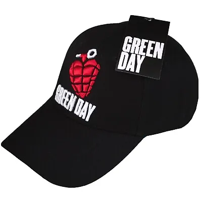 Buy Green Day American Idiot Grenade Embroidered Logo Official Licensed Baseball Cap • 15.29£