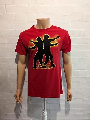 Buy RARE Edge Christian WWE Official Medium Red Pose Tshirt Pose-Itively Awesome • 55.21£