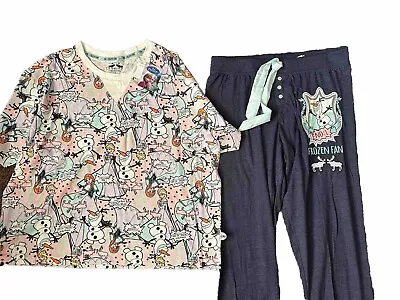 Buy Primark Frozen Olaf  Elsa  Anna Women's Pyjamas UK 10-12 BNWT • 24.99£