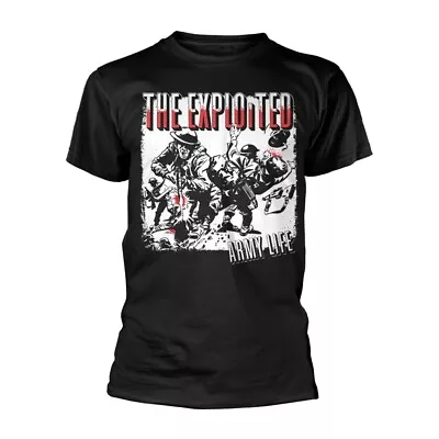 Buy The Exploited - Army Life (Black) (NEW MENS T-SHIRT) • 17.20£