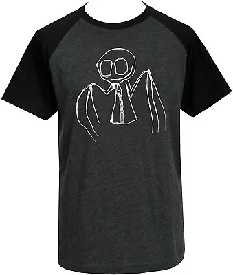 Buy Zombie Kids Men's Gothic Raglan T-Shirt Creepy Demon Horror Y2k Mall Goth Emo 90 • 21.95£