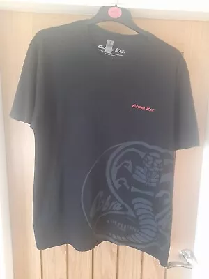 Buy Cobra Kai Mens Tshirt Black XL 100%  Cotton • 2.50£