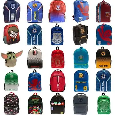Buy Backpack Back To School Children Official Licensed Football Club Merch • 12.38£