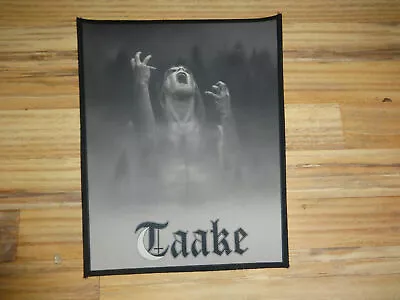 Buy Taake Patch Backpatch Back Patch Black Metal Tsjuder Xasthur • 20.51£