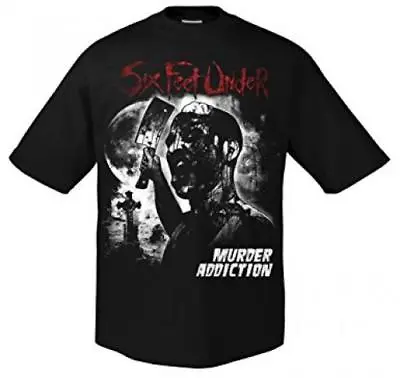 Buy Six Feet Under - Murder Addiction T-Shirt-S #117243 - S • 14.21£
