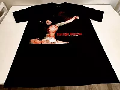Buy Marilyn Manson Shirt XL Black Hollywood Goth Metal Brand New • 44.24£