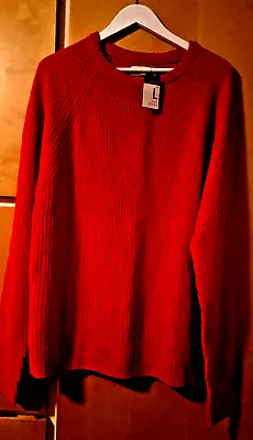 Buy MEN's Christmas RED Jumper  By PRIMARK Size Large = 41 - 43  Chest BNWT • 12.99£