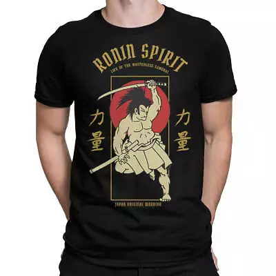 Buy Ronin Spirit Mens T-Shirt Samurai • 12.95£