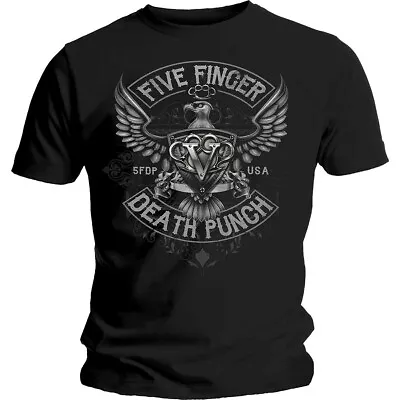 Buy Five Finger Death Punch Got Your Six 1 Official Tee T-Shirt Mens • 17.13£