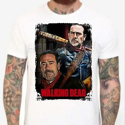 Buy The Walking Dead Negan T-Shirt - Mens & Womens Sizes S-XXL Jeffrey Dean Morgan • 15.99£