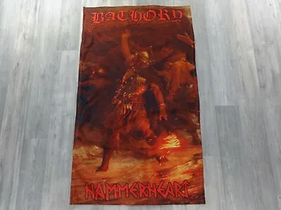 Buy Bathory Flag Flagge Poster Black Metal 666 Windir Taake  • 21.62£