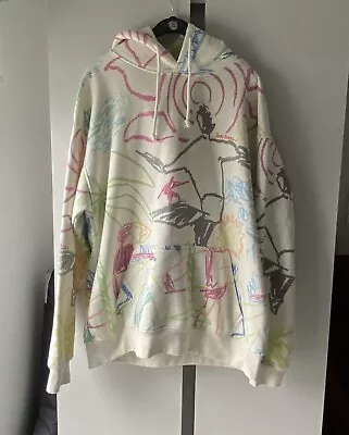 Buy Oversized Abstract Doodle Hoodie (Urban Outfitters, Size M) • 7£