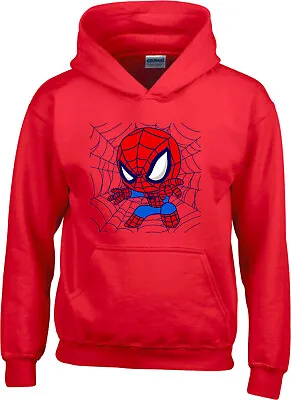 Buy Girls Boys Marvel Spiderman Spidey Hoody Avengers Birthday Gifts Unisex Hoodies • 24.99£