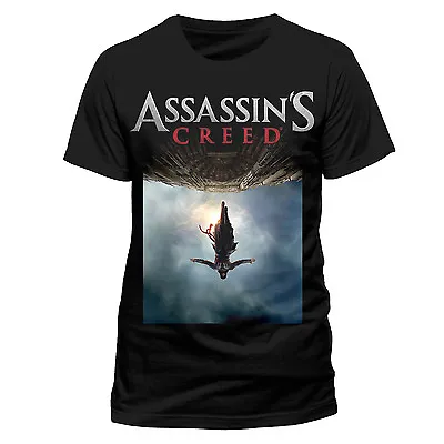 Buy Official Ubisoft Assassin's Creed Movie Poster Black T-shirt  • 16.99£