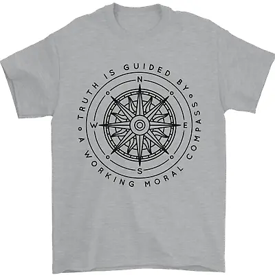 Buy Truth Is Guided By A Morale Compass Mens T-Shirt 100% Cotton • 8.49£