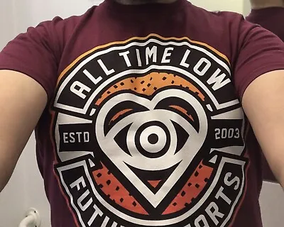 Buy ALL TIME LOW Future Hearts T SHIRT   Medium Mens New • 7.99£