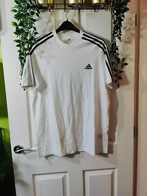 Buy Adidas Men's Short Sleeve Camo T-shirt White Size L • 19.99£