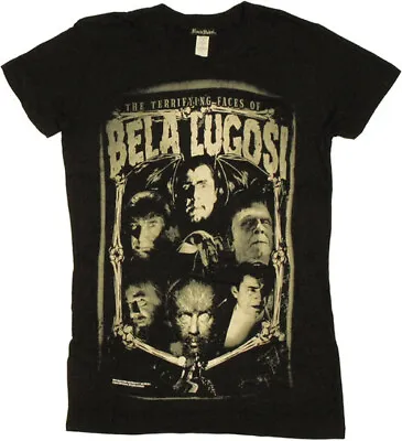 Buy Rock Rebel Universal Monsters Terrifying Faces Of Bela Lugosi Dracula T Shirt • 20.84£