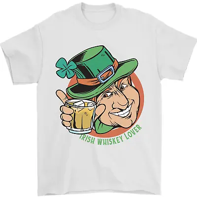 Buy Irish Whiskey Lover Funny St Patricks Day Alcohol Mens T-Shirt 100% Cotton • 7.49£