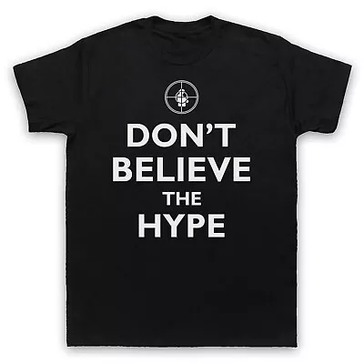 Buy Don't Believe The Hype Public Enemy Unofficial Hip Hop Mens & Womens T-shirt • 17.99£
