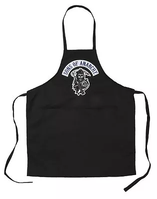 Buy Sons Of Anarchy Reaper Apron, New, Free Shipping • 14.43£