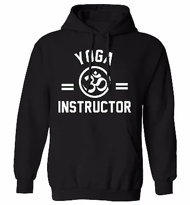 Buy Yoga Instructor, Hoodie / Sweatshirt Gym Workout Relaxation Coach Fitness 1088 • 25.95£