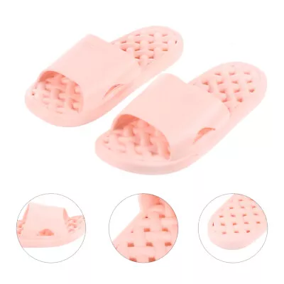 Buy Pink Plastic Slippers Antideslizantes Para Mujer Bathroom • 10.89£